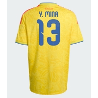 Camiseta Colombia Yerry Mina #13 Primera Equipación Replica Mundial 2026 mangas cortas